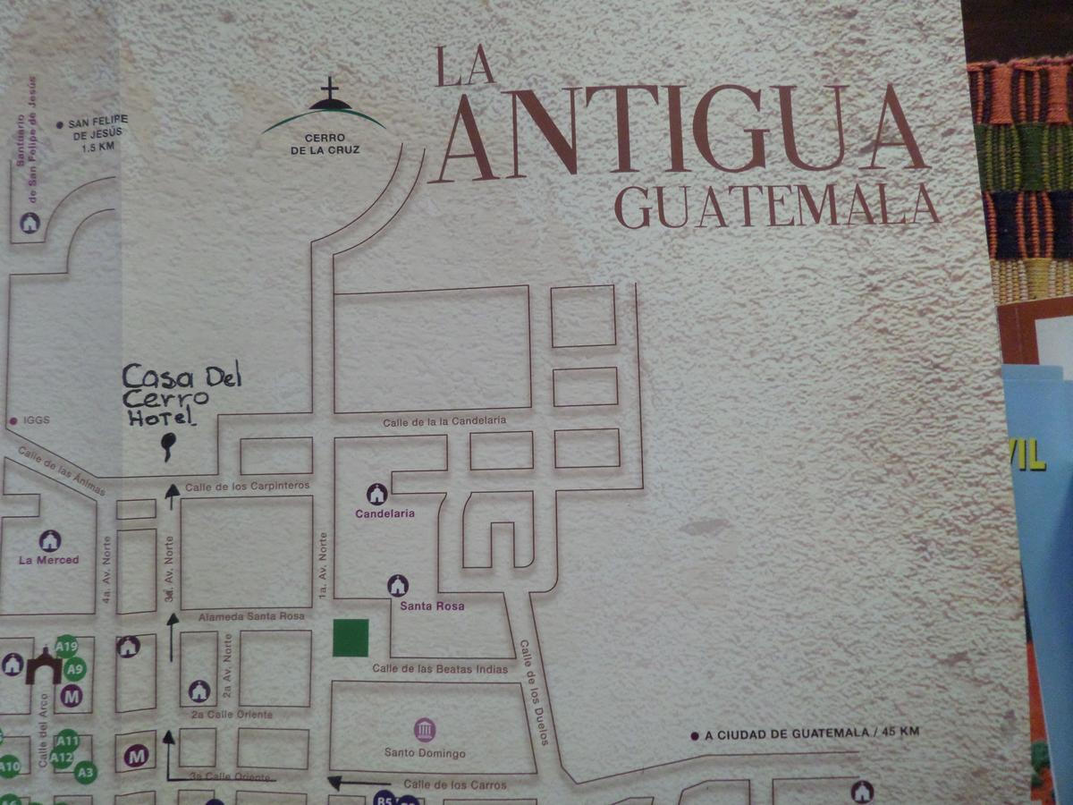 Hotel Casa Del Cerro Antigua Kültér fotó